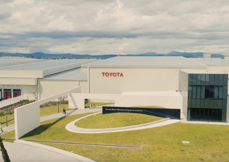 Documentación  de la nueva planta de Toyota